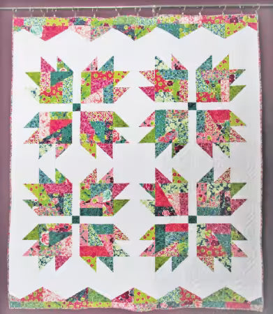 Scrap Crazy Bear Paw Quilt Pattern