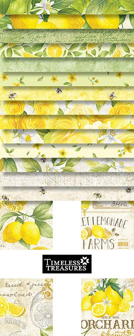 Lemon Bouquet Layer Cake