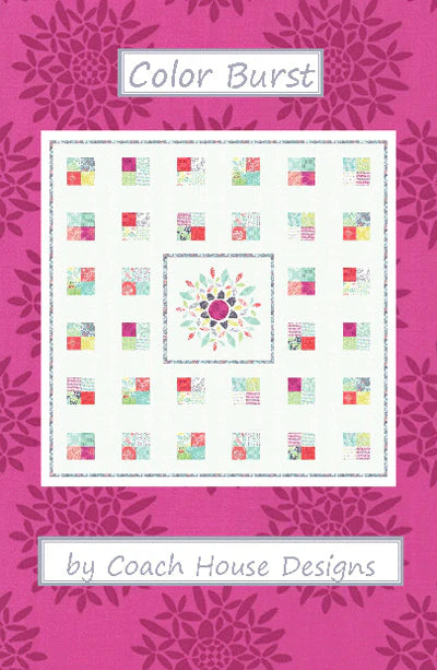 Color Burst Quilt Pattern