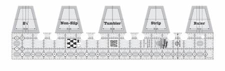 Creative Grid Tumbler Single Strip Ruler