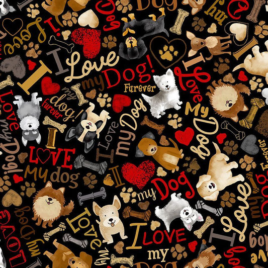 Dog CD3317 Black