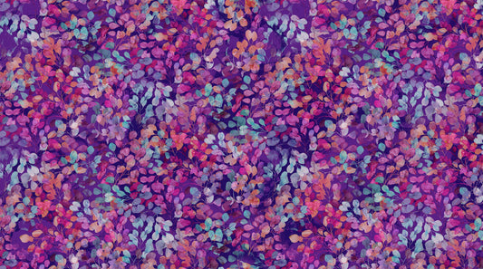 1 Meter Cut Dragonfly Dance DP27505-85 Purple