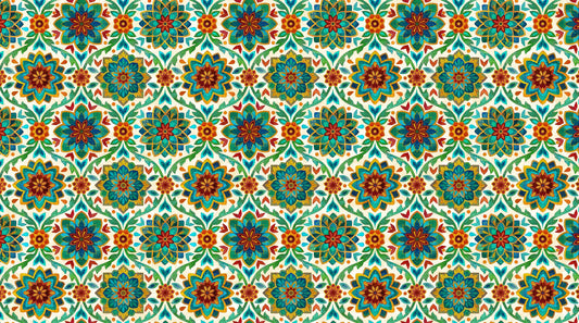 Boho Blooms DP27779-11 Medallions Cream