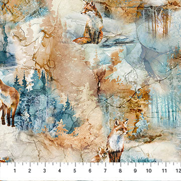 Fox Den DP28333 14 Beige Multi