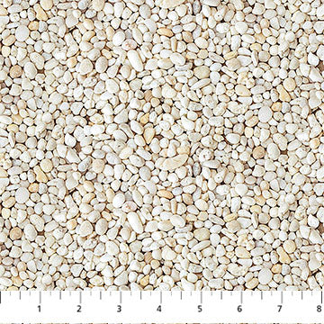 1 Meter Cut Running Free DP28591 11 Cream Pebbles