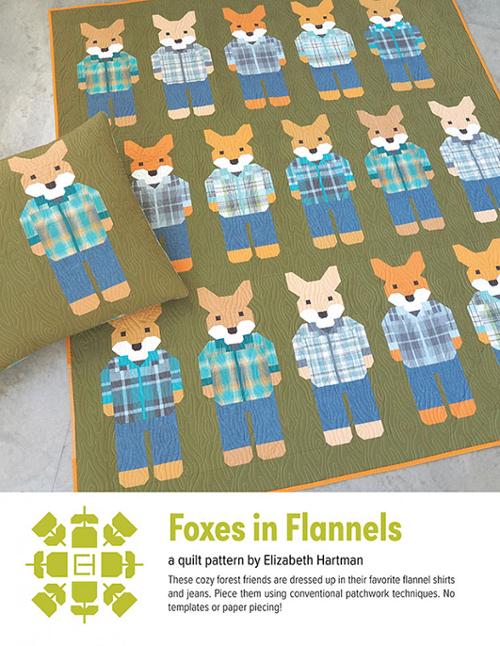 Foxes in Flannel Quilt Pattern