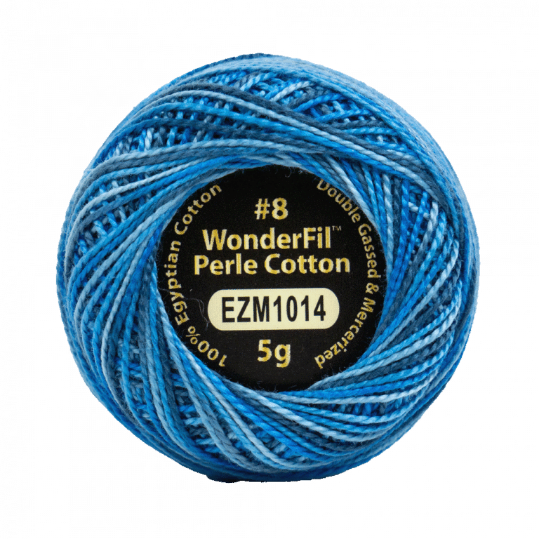 Variegated Eleganza Thread EZM1014 Azure Eyes