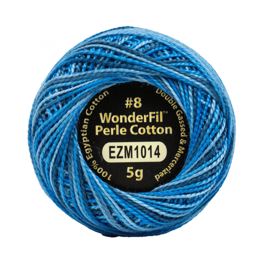 Variegated Eleganza Thread EZM1014 Azure Eyes