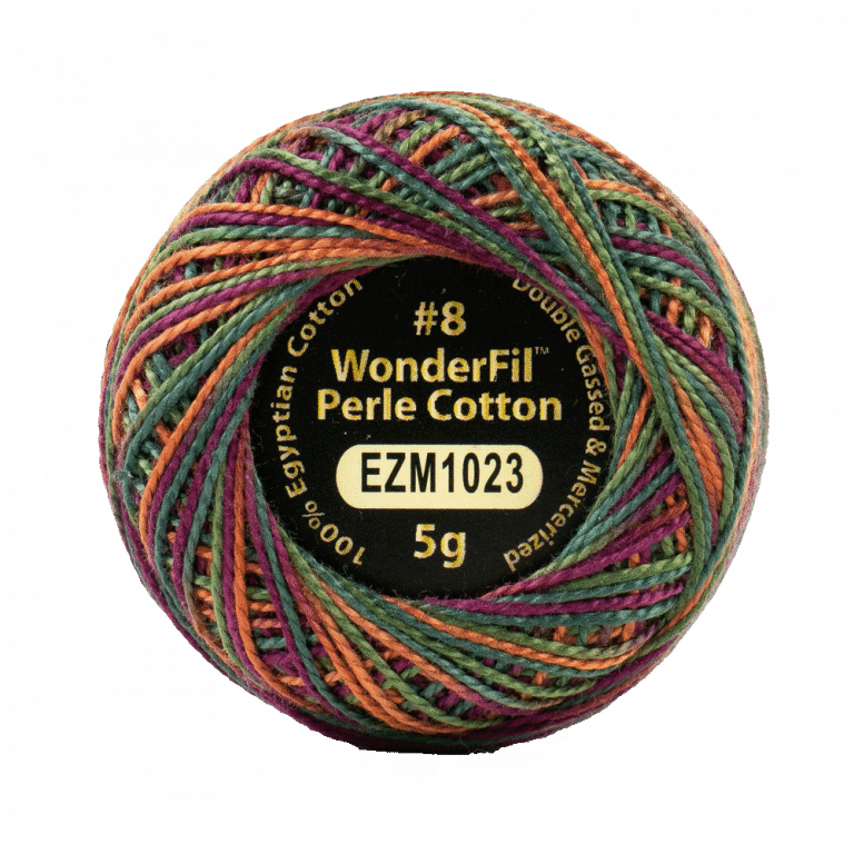 Variegated Eleganza Thread EZM1023 Silk Sari