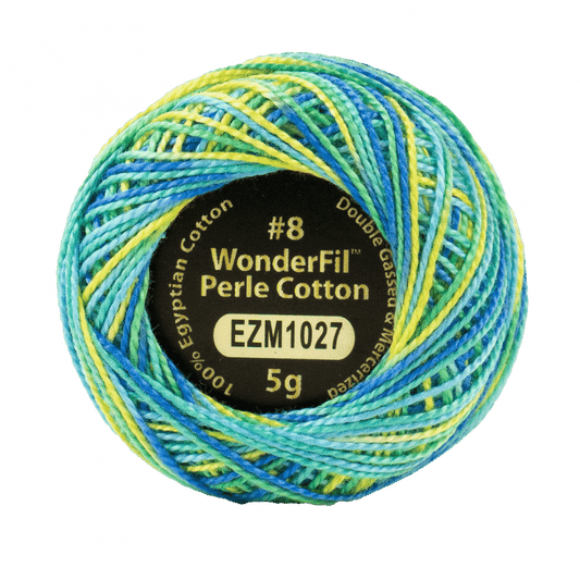 Variegated Eleganza Thread EZM1027 Seaside Cabana