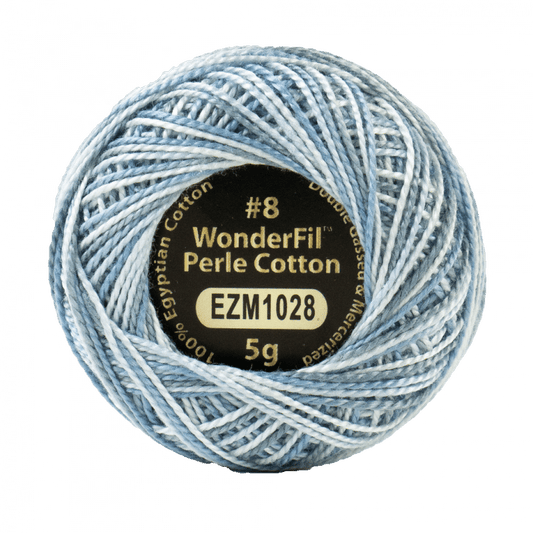 Variegated Eleganza Thread EZM1028 Arctic Wind