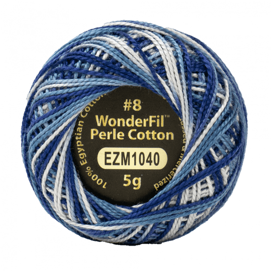 Variegated Eleganza Thread EZM1040 Blizzard