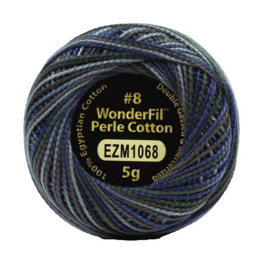 Variegated Eleganza Thread EZM1068 Avocado