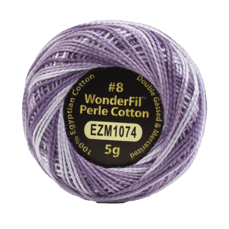 Variegated Eleganza Thread EZM1074 Eggplant Souffle