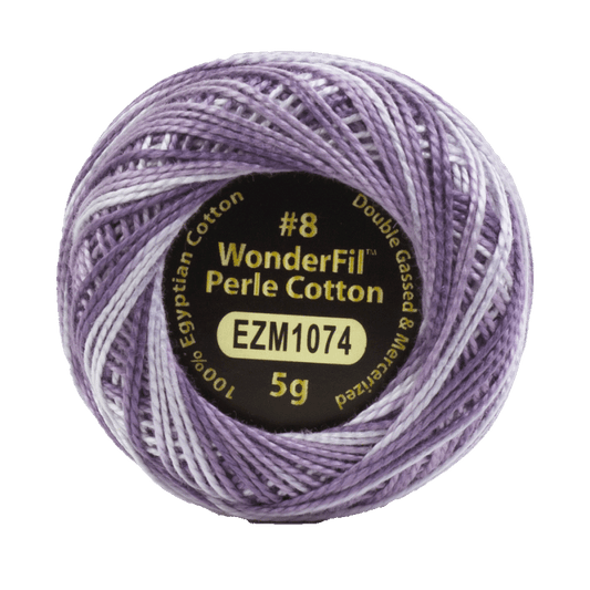 Variegated Eleganza Thread EZM1074 Eggplant Souffle