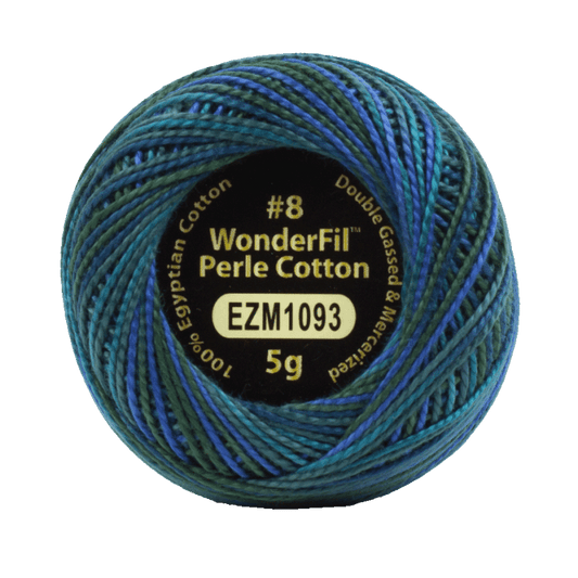 Variegated Eleganza Thread EZM1093 Green Island