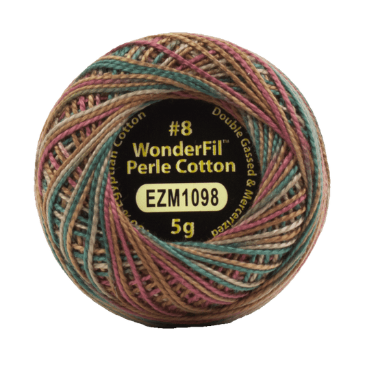 Variegated Eleganza Thread EZM1098 Coppertone