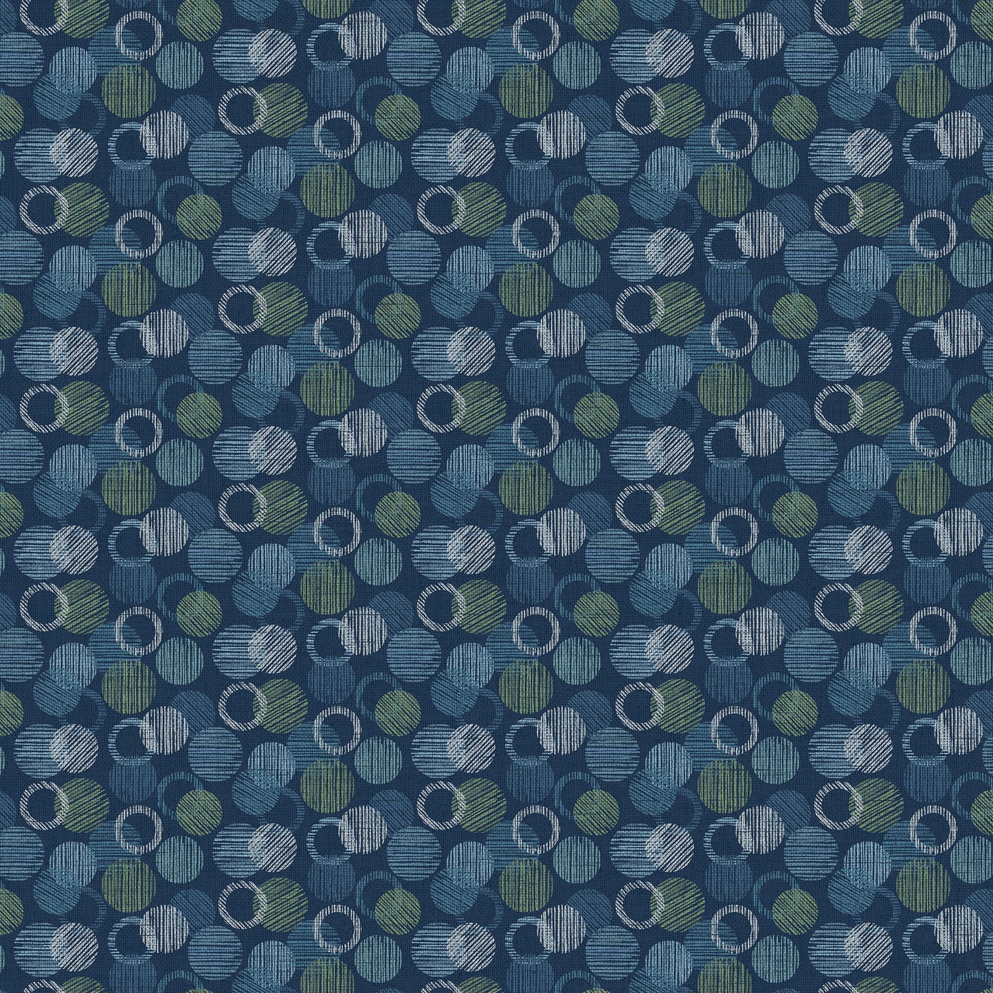 Dots & Dashes F27282-49 Navy