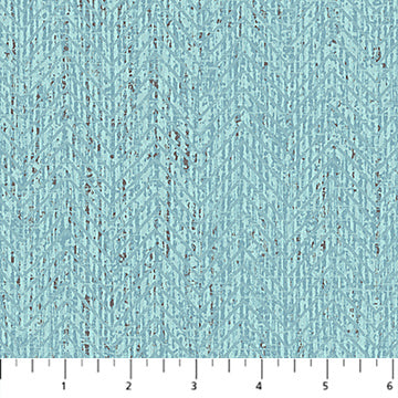 Urban Oasis Flannel F28328-62 Turquoise