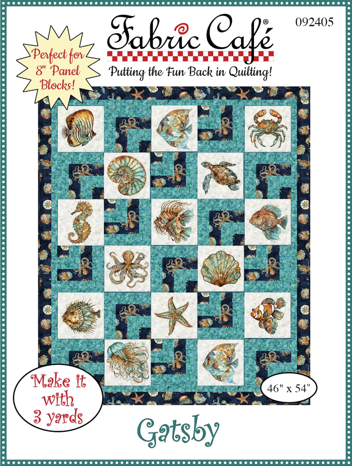 Fabric Cafe Gatsby Pattern