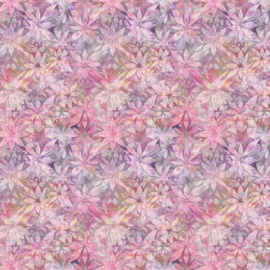 1 Meter Cut Shadow Floral Texture CD4119 Pink
