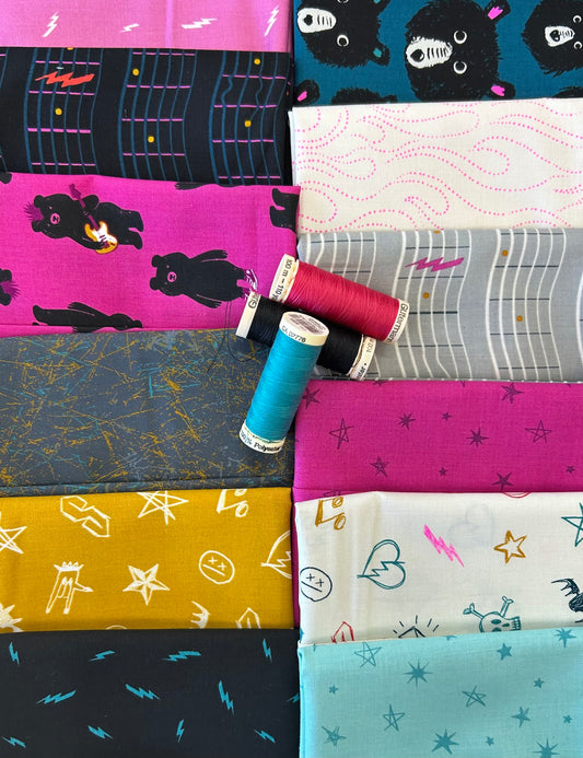 Teddy and the Bears Fat Quarter Bundle Strings