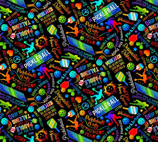 Pickleball Black CD2274