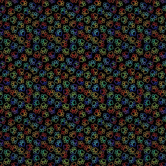 Paw Prints CD33309 Rainbow