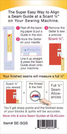 Seam Guides 6 Pack