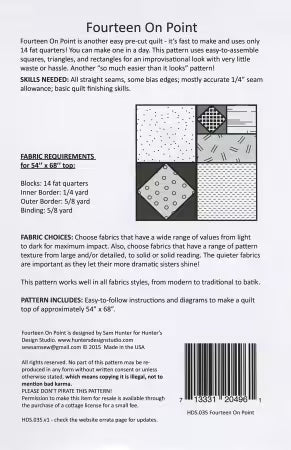 Fourteen on Point Pattern