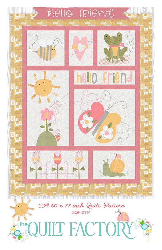 Hello Friend Quilt pattern
