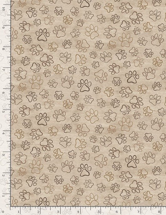 Paw prints Natural CD8556