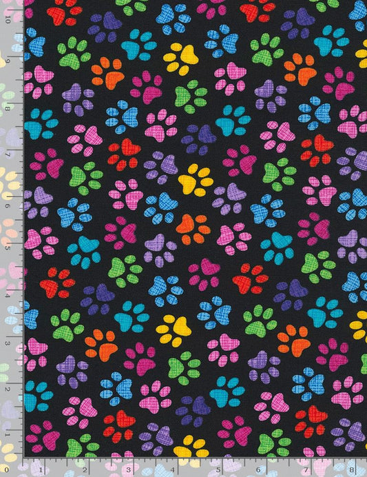Paw Prints Black CD9328