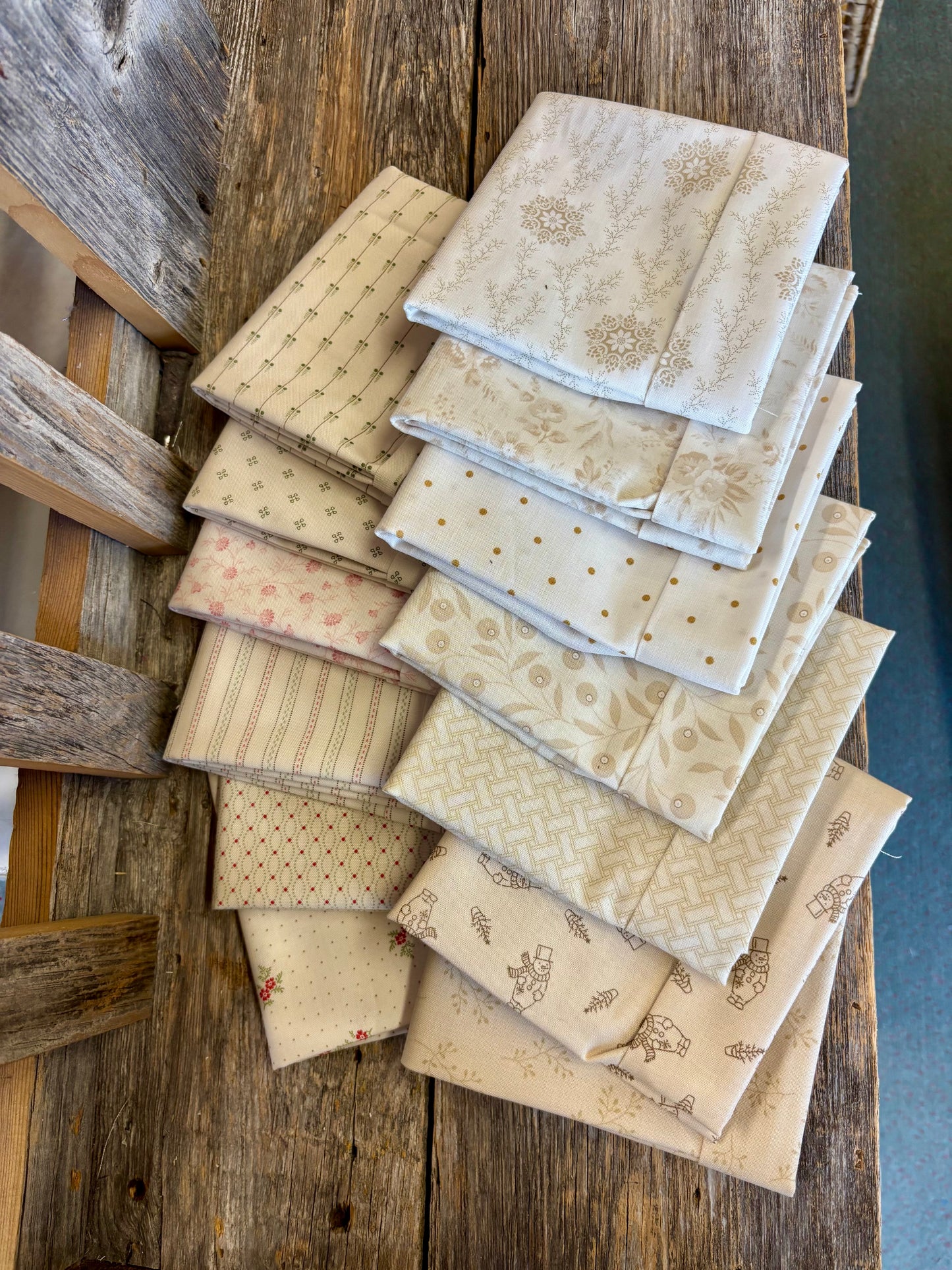 Snow Flurry Fat Quarter Bundle #1