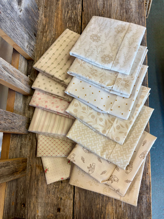 Snow Flurries Fat Quarter Bundle #1