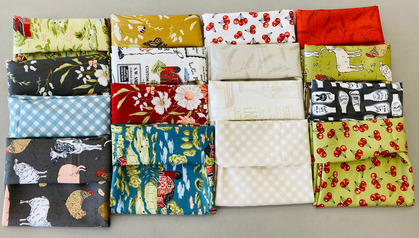 Farmstead Fat Quarter Bundle Sampler 1