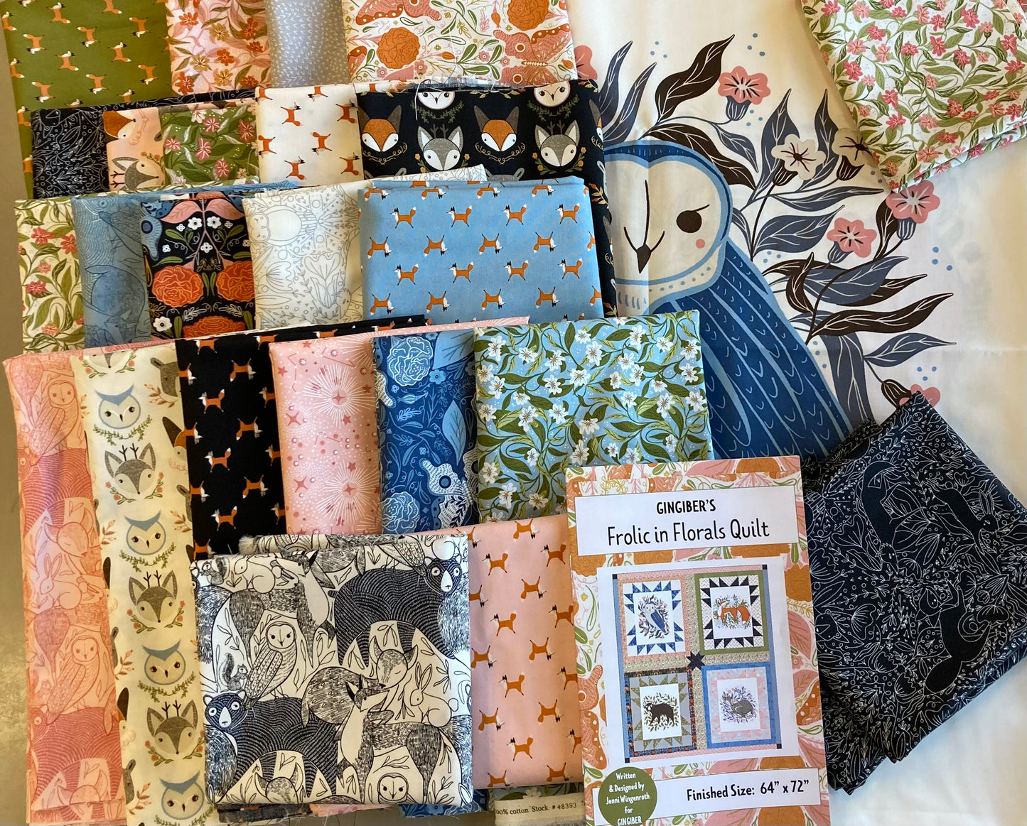 Frolic in the Florals Quilt Kit