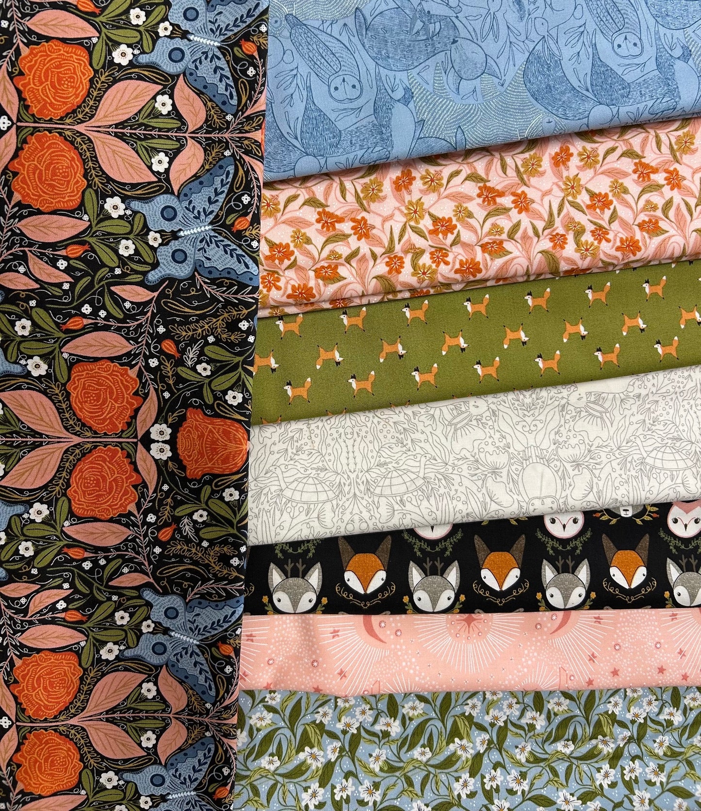 Woodland Owl Fat Quarter Bundle