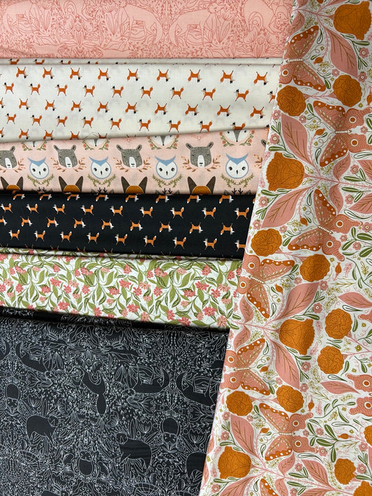 Woodland Bear Fat Quarter Bundle