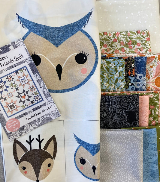 Woodland Friends Quilt Kit