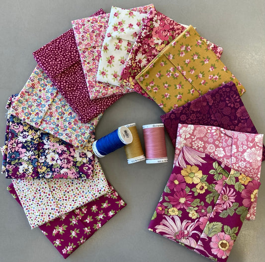 Chelsea Garden Rose Fat Quarter Bundle