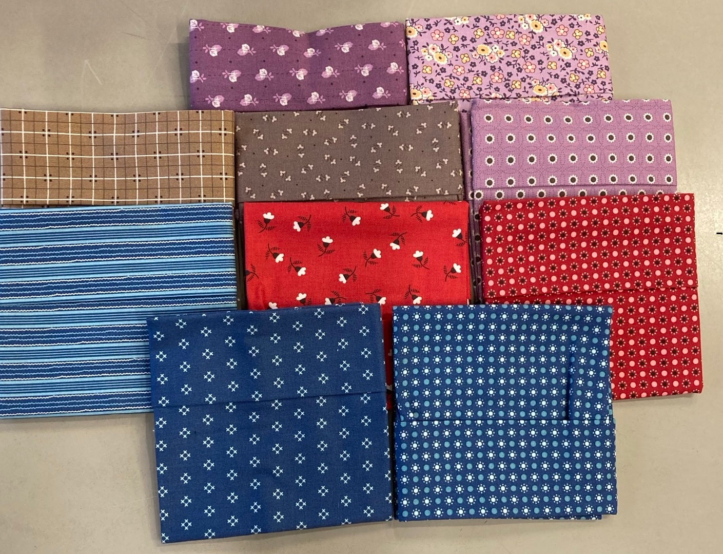 Autumn 2 Assorted Fat Quarter Bundle (10)