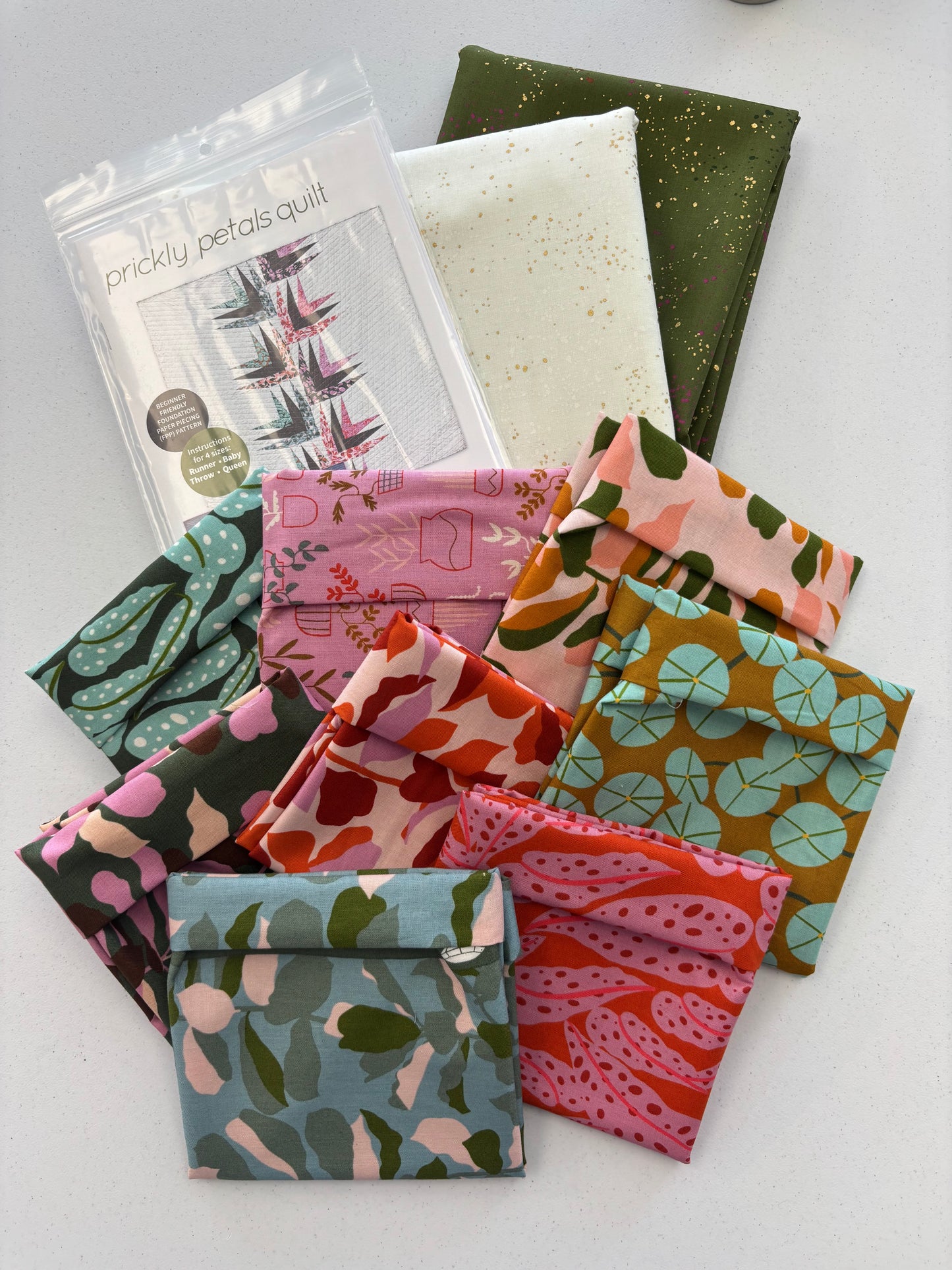 Prickly Petal Quilt Kit