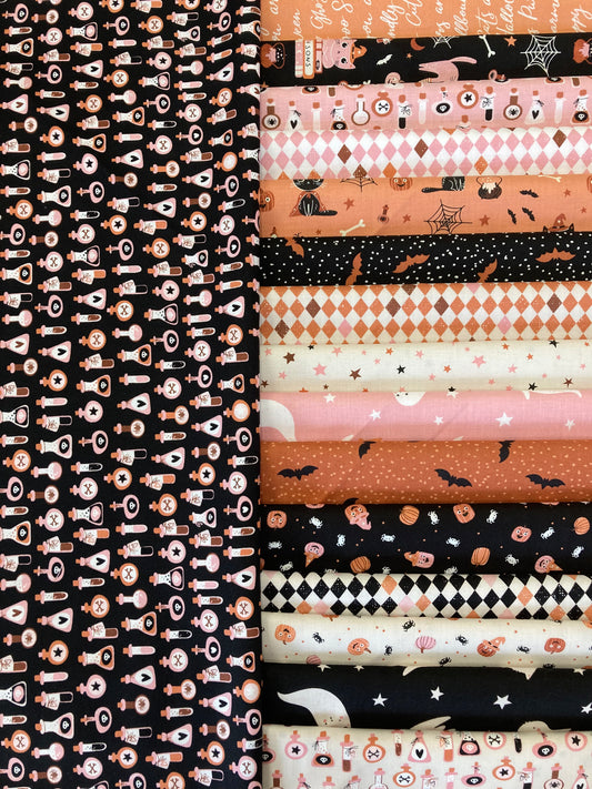 Purrs and Boos Fat Quarter Bundle