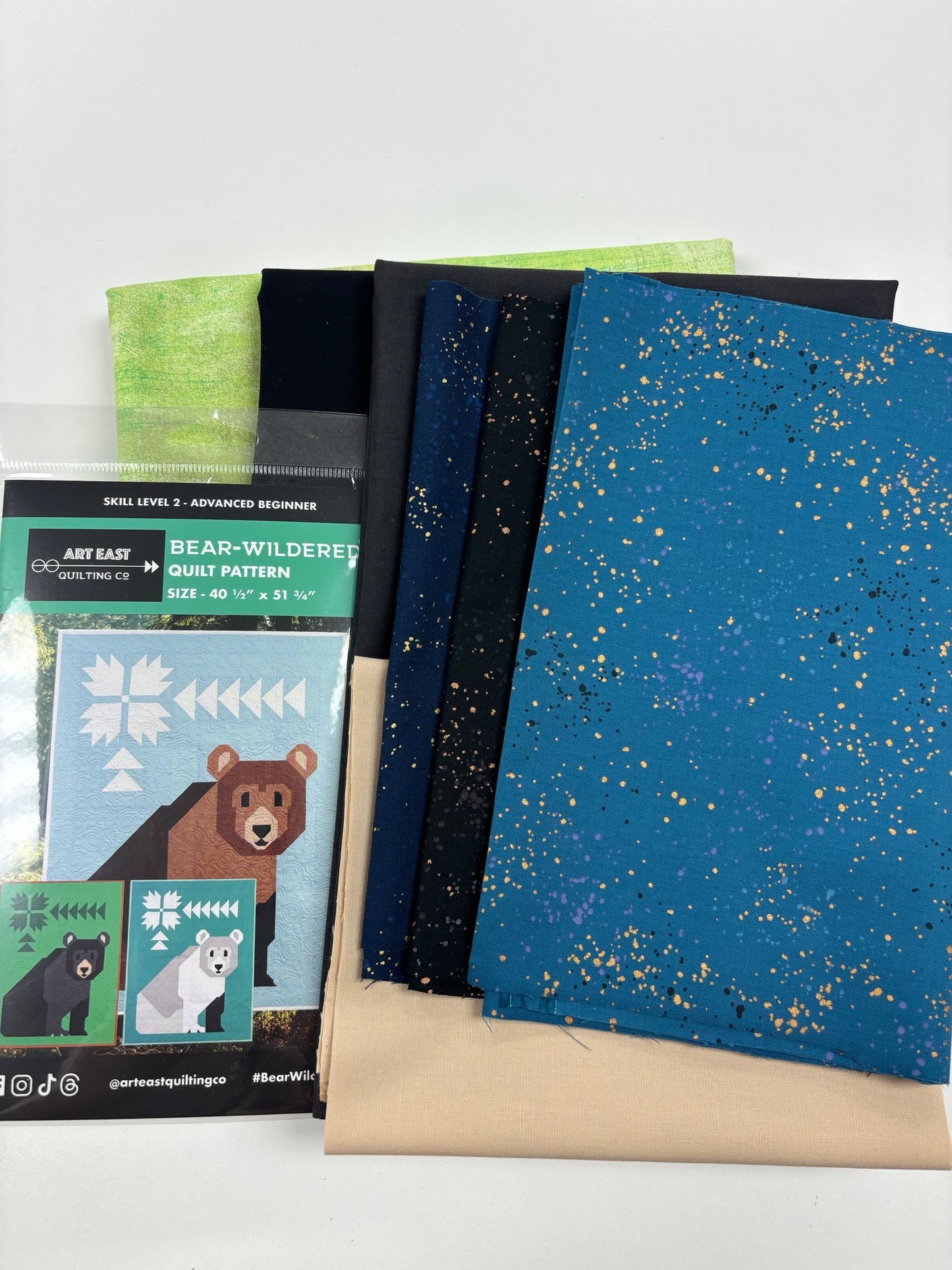 Bear Wildered Quilt Kit