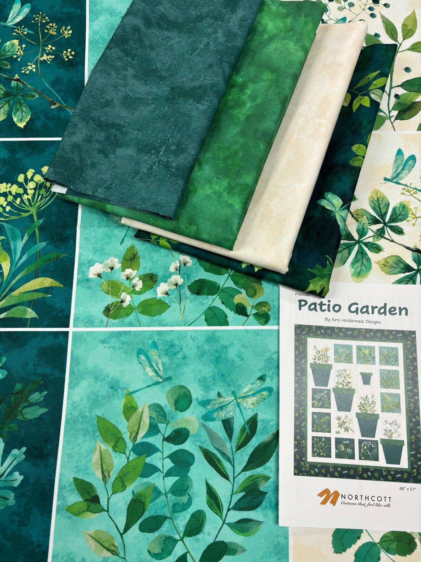 Patio Garden Quilt Kit