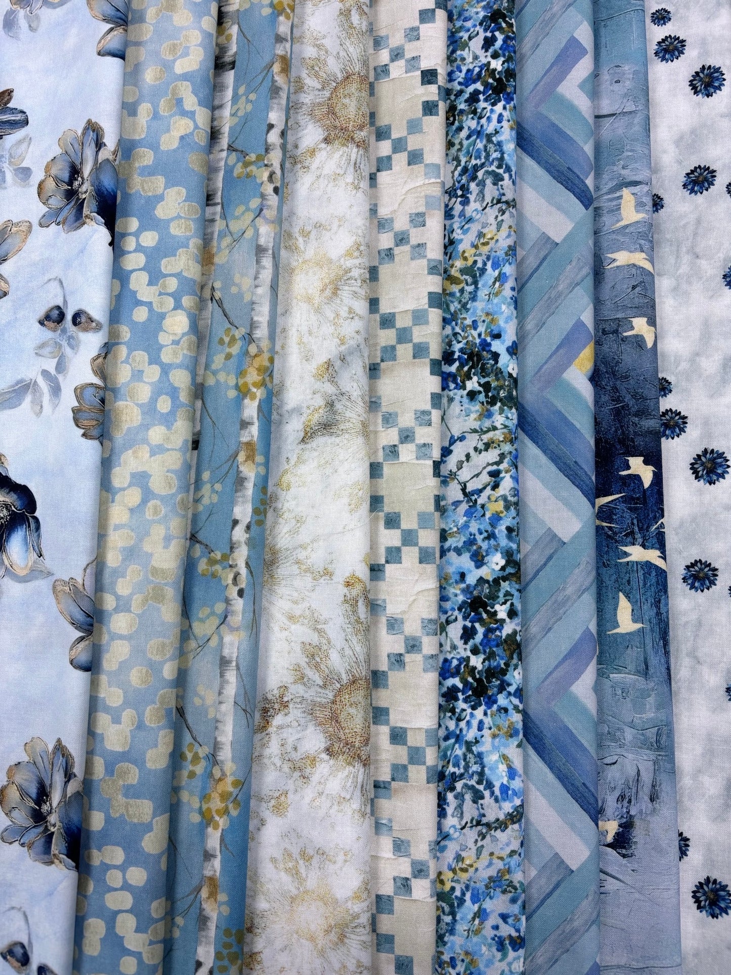 Behind Blue Eyes Fat Quarter Bundle