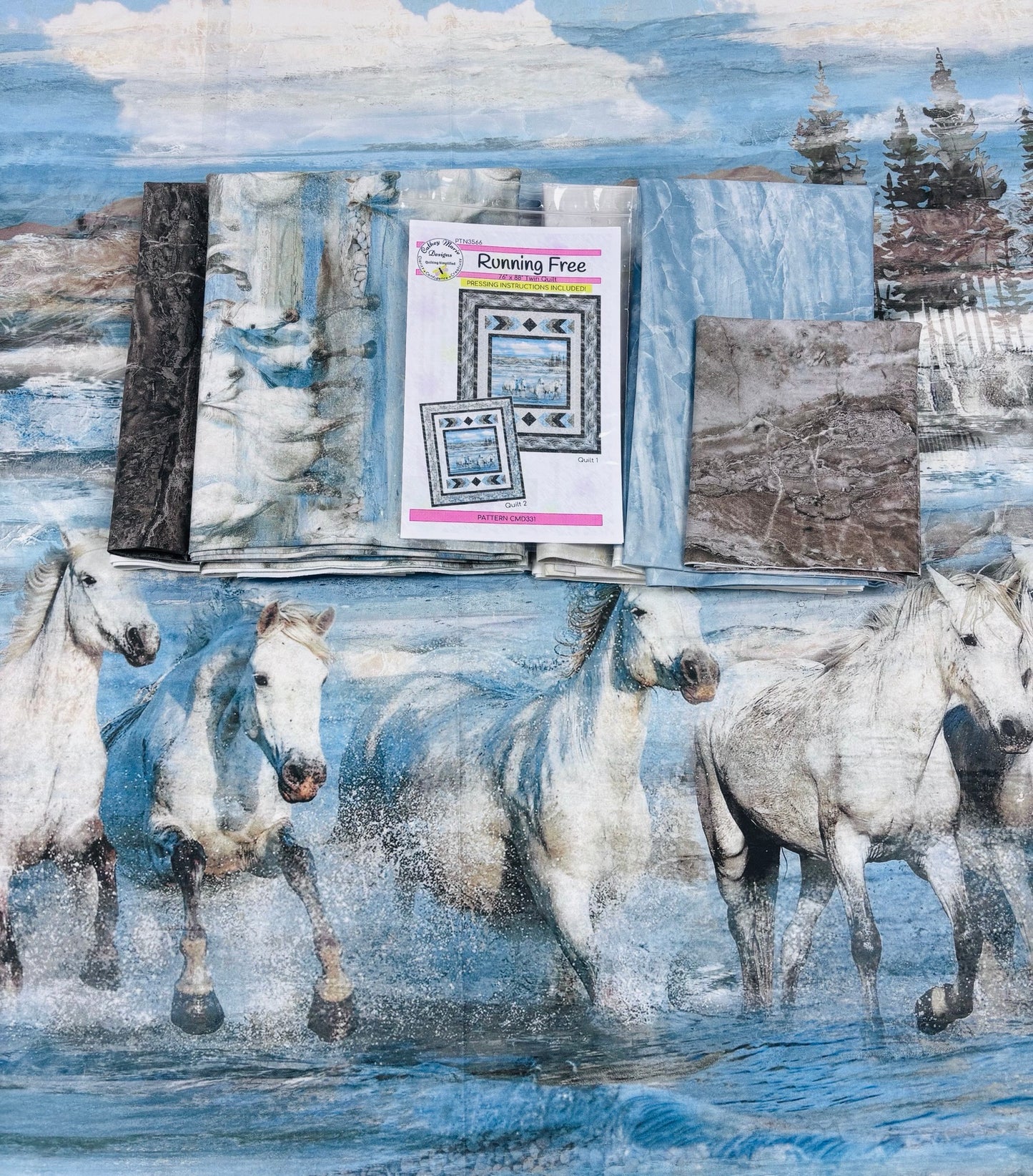 Running Free Quilt Kit