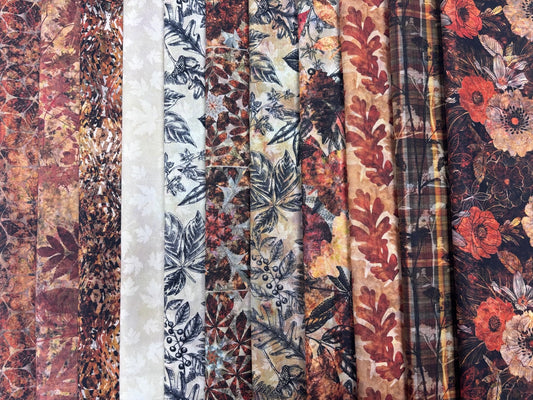 Autumn Elegance Fat Quarter Bundle