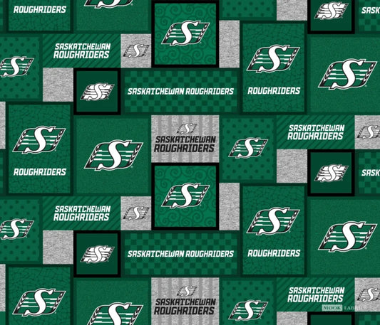 CFL Saskatchewan Roughriders WIDE Polar Fleece